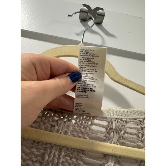 Free People Honey Cable Pullover size XS - Picture 7 of 8